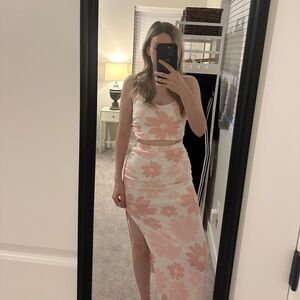 Vici Floral Skirt & Tank Set